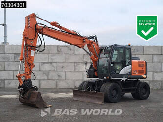 Image for WHEELED EXCAVATORS 2013 Hitachi ZX140W-5
