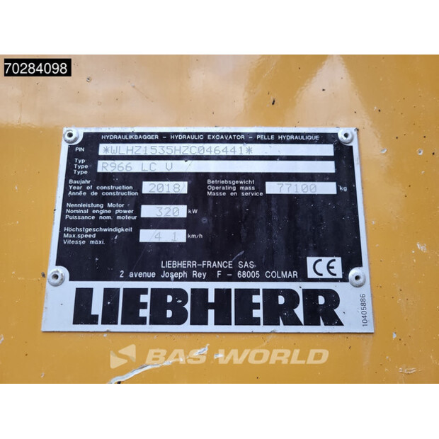 2018 Liebherr R966 LC-43968225