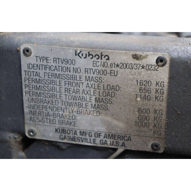 KUBOTA RTV900-43982234