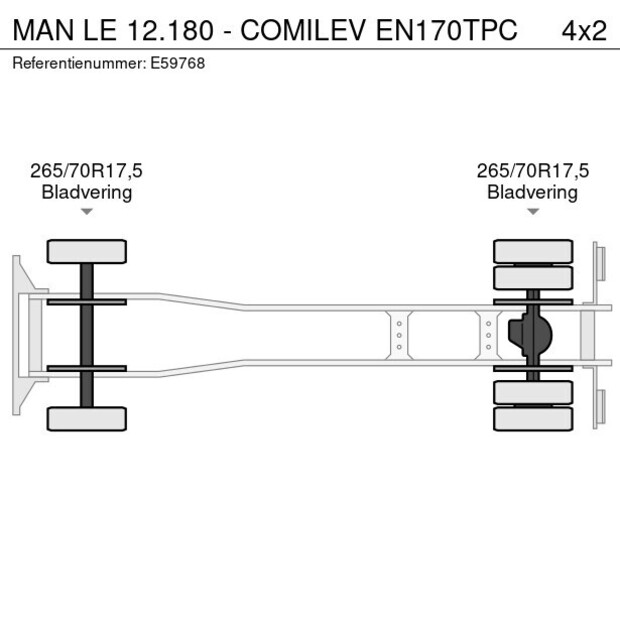2005 MAN LE 12.180-43985845