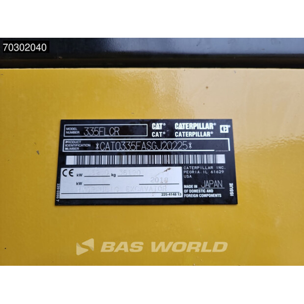 2018 كاتربيلر 335FL CR-43990796