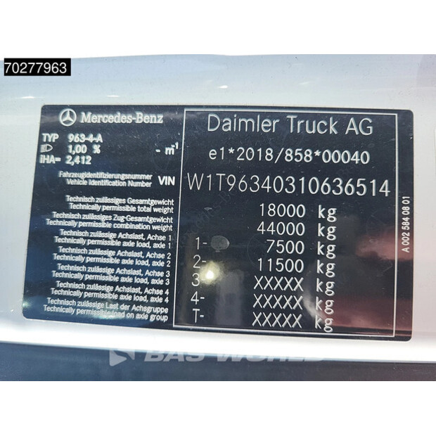 2022 Mercedes-Benz ACTROS 1851-44004864