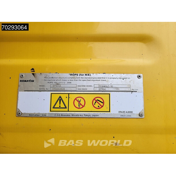 2015 Komatsu PC240LC-10-44004994