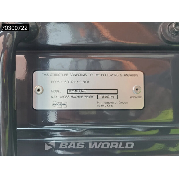 2020 Doosan DX140LCR-5-44005035