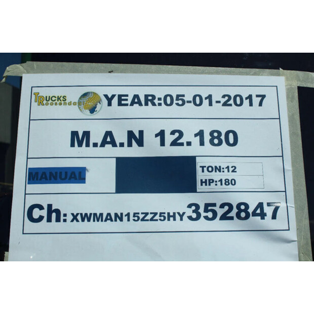 2017 MAN TGL 12.180-44006399