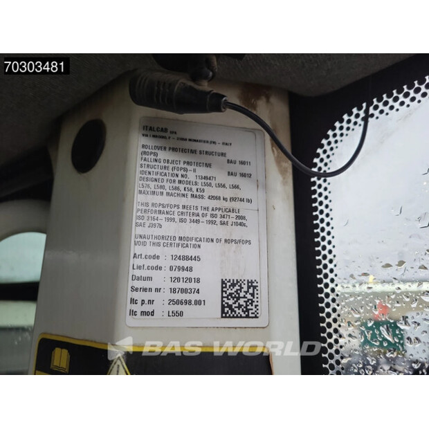 2018 Liebherr L576-44007009