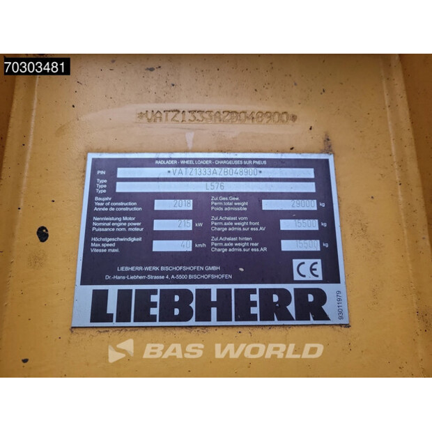 2018 Liebherr L576-44007010