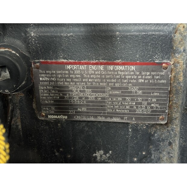 2005 كوماتسو WA480-5H-44012651