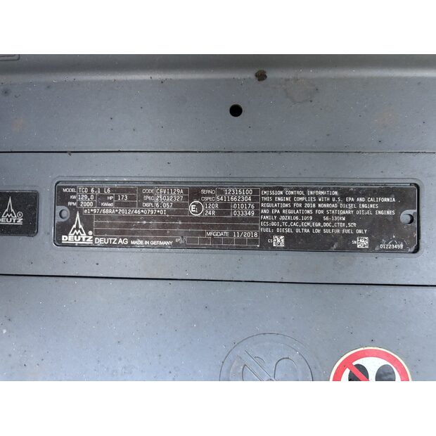 2019 FUCHS MHL340F-44012687