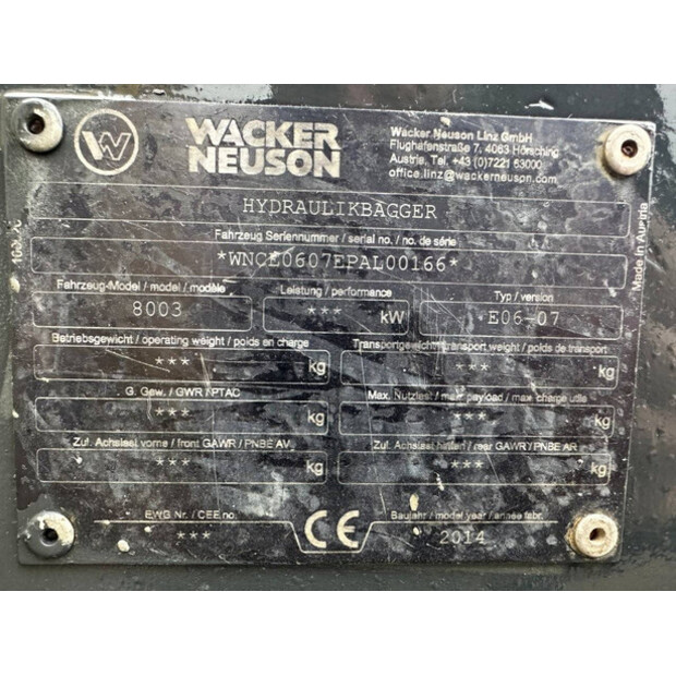 2014 Neuson 8003-44018947