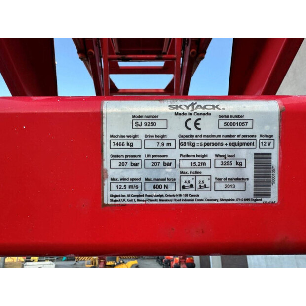 2013 سكايجاك SJ9250-44019839