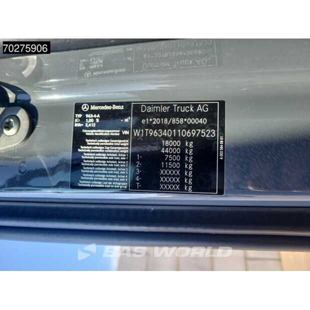 2023 Mercedes-Benz ACTROS 1851-44021630