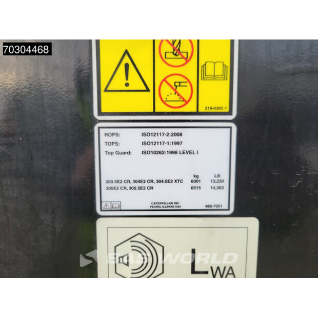 2019 كاتربيلر 305 E CR-44042950
