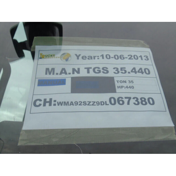 2013 MAN TGS 35.440-44044999