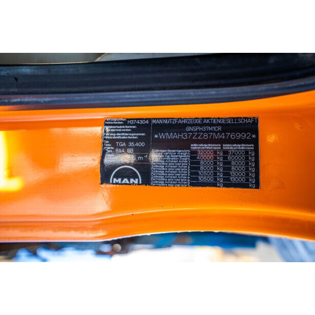 2007 MAN TGA 35.400-44045117