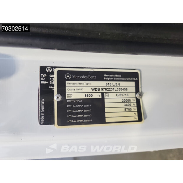 2008 Mercedes-Benz ATEGO 818-44047013