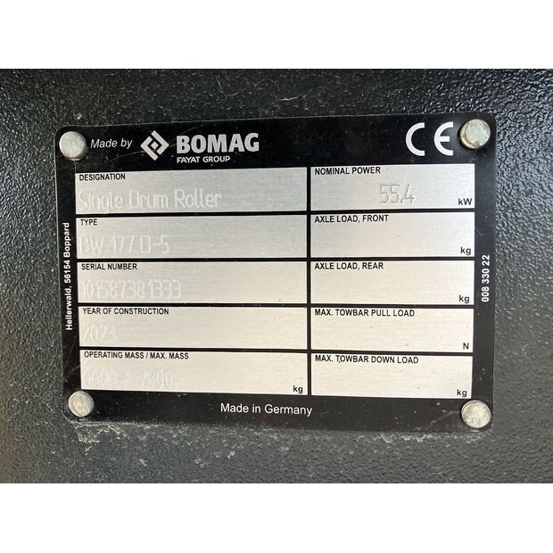 BOMAG BW 177 D-5-44047408