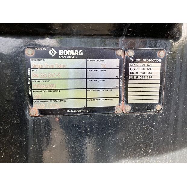 BOMAG BW 226 BVC-5-44047469
