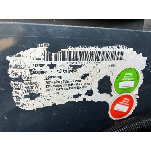 BOMAG BW 226 BVC-5-44047497