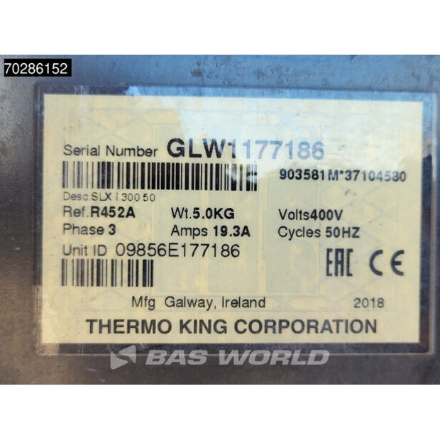 2018 Krone Thermo King SLXi 300-44064438
