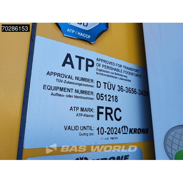 2018 Krone Thermo King SLXi 300-44064497