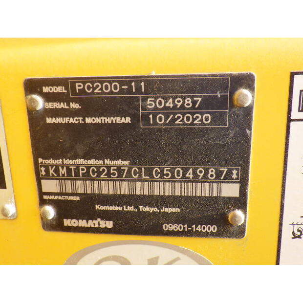 2020 كوماتسو PC200-11-44065840