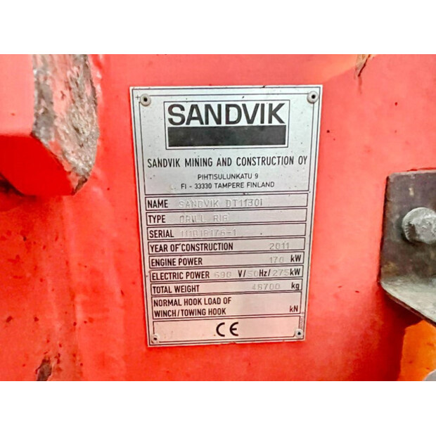 2011 Sandvik DT1130i-44067642