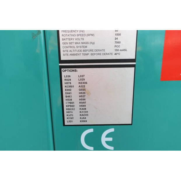 2001 CUMMINS QST30-G7-44069558