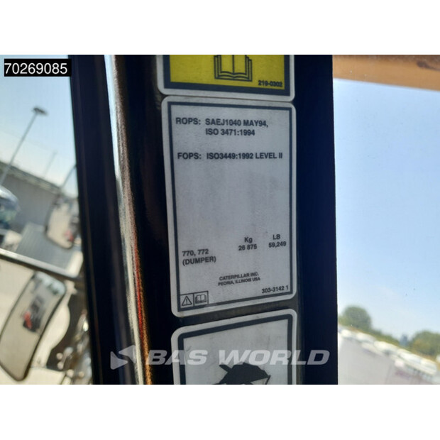 2011 Caterpillar 772-44069895