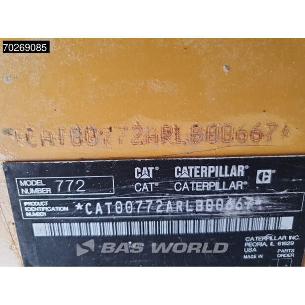 2011 Caterpillar 772-44069897