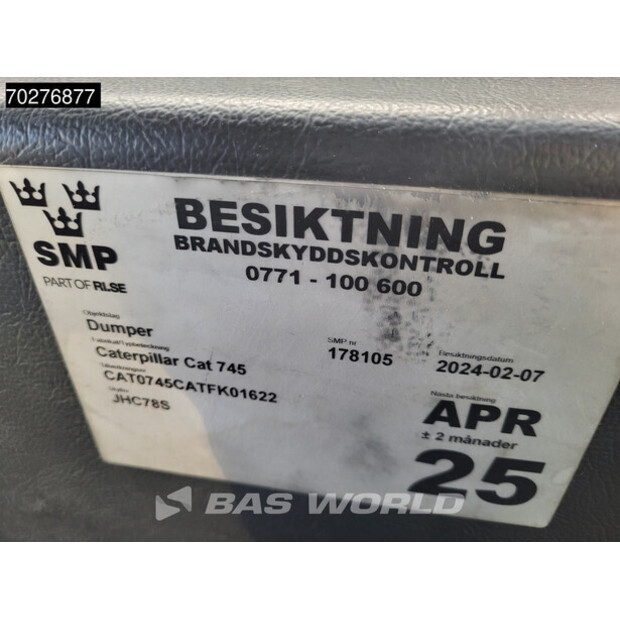 2017 Caterpillar 745C-44069952