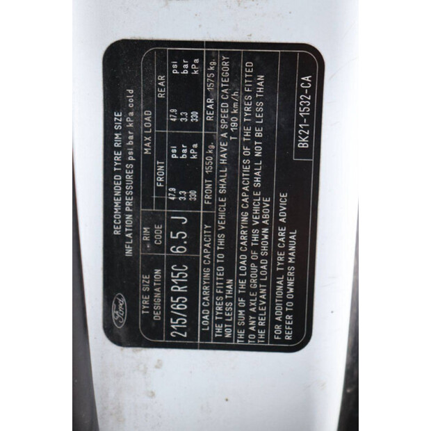 2014 فورد TRANSIT CUSTOM-44070113