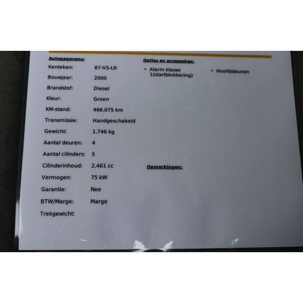 2000 Volkswagen TDI-44070300