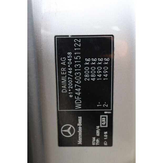 2016 Mercedes-Benz VITO 114CDI-44071326