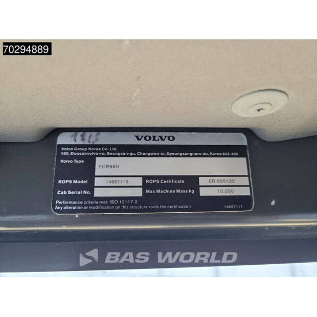 2016 فولفو ECR88D-44071333