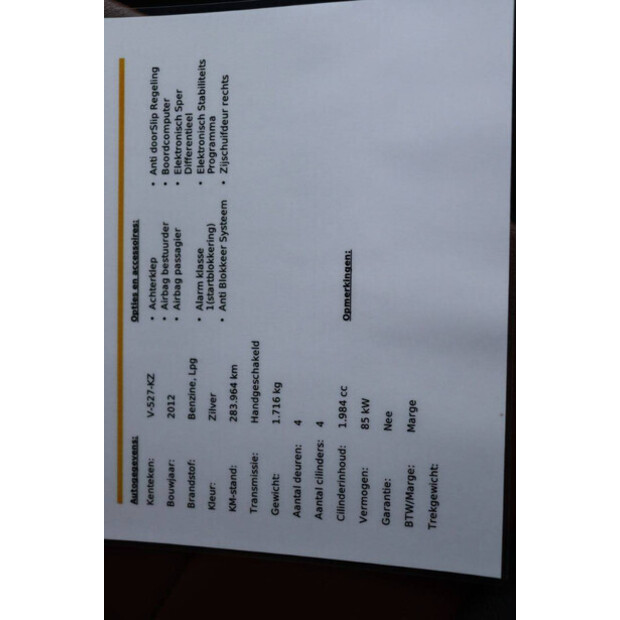 2012 Volkswagen Transporter T5-44072178