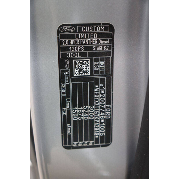 2020 فورد TRANSIT CUSTOM-44072766