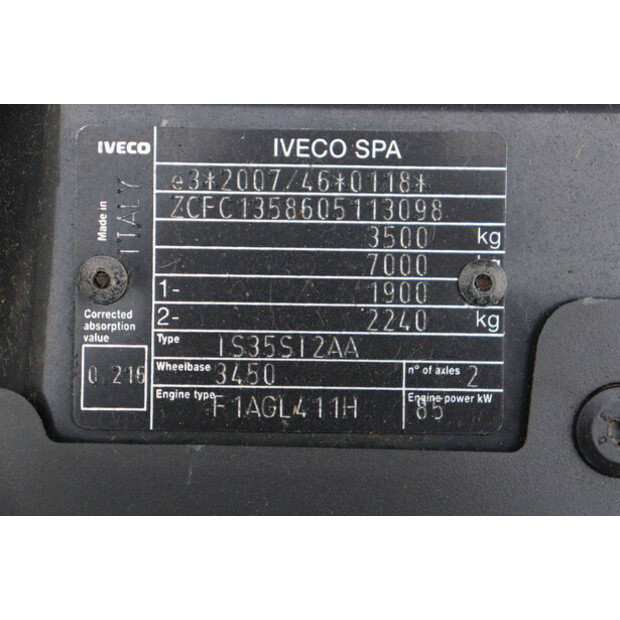 2016 ايفكو Daily 35S12-44073037