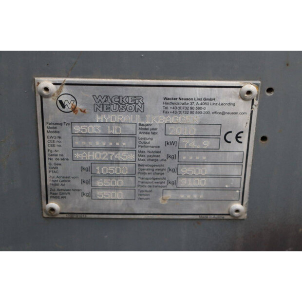 2010 Neuson 9503 WD-44073261