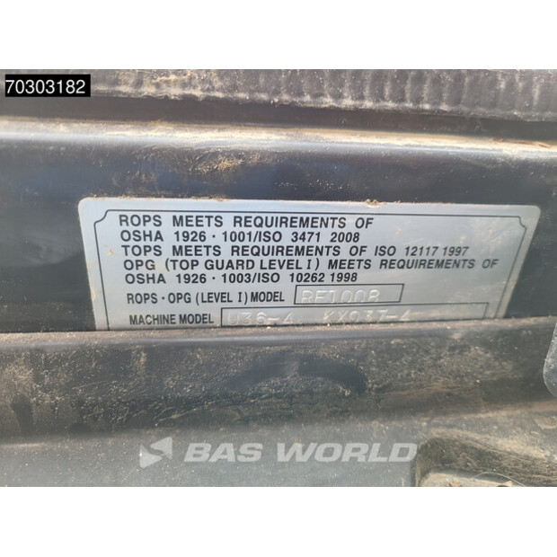 2021 كوبوتا U36-4-44073701