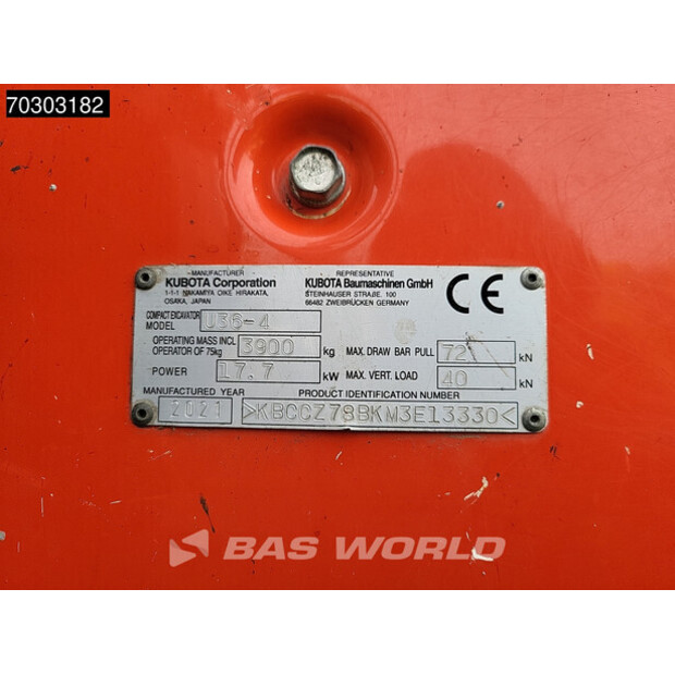 2021 كوبوتا U36-4-44073703