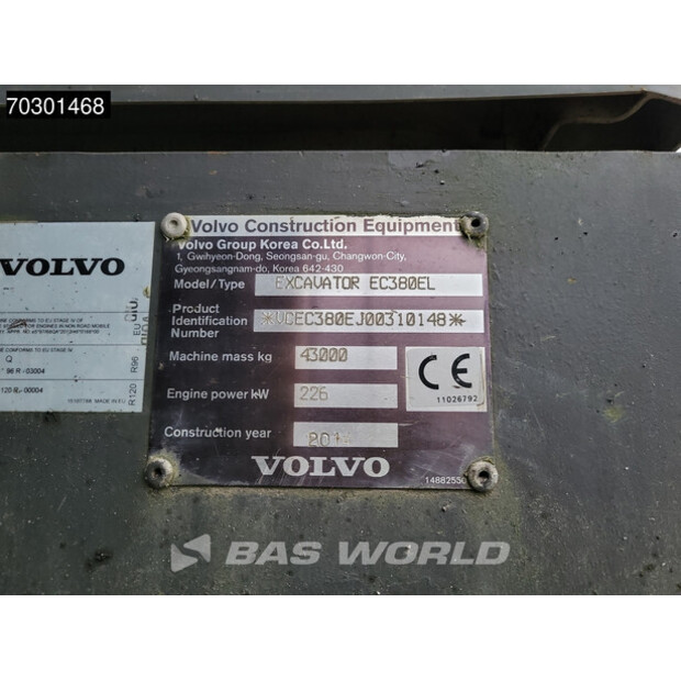 2014 Volvo EC380EL-44073850