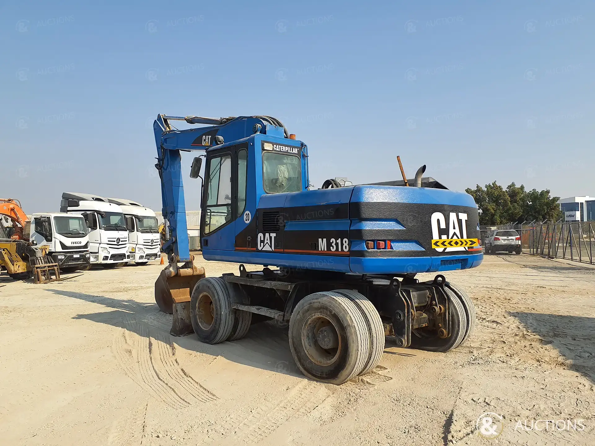 Image de PELLETEUSES À ROUES 2004 Caterpillar M318