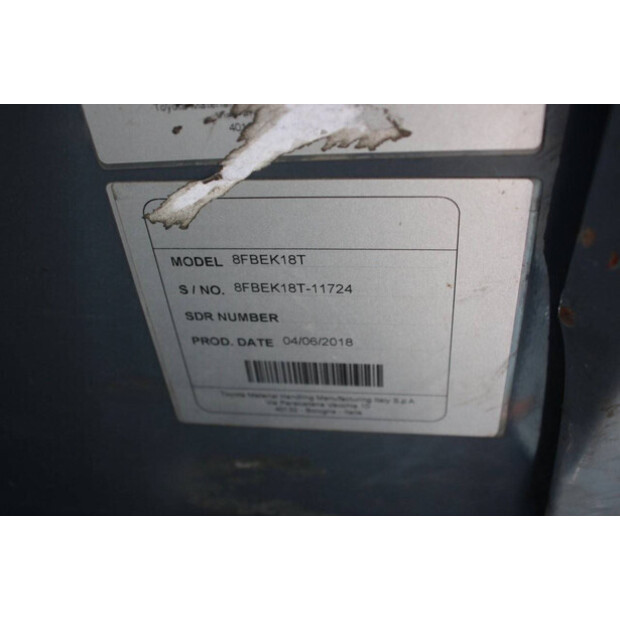 2018 تويوتا 8FBEK18T-44096397