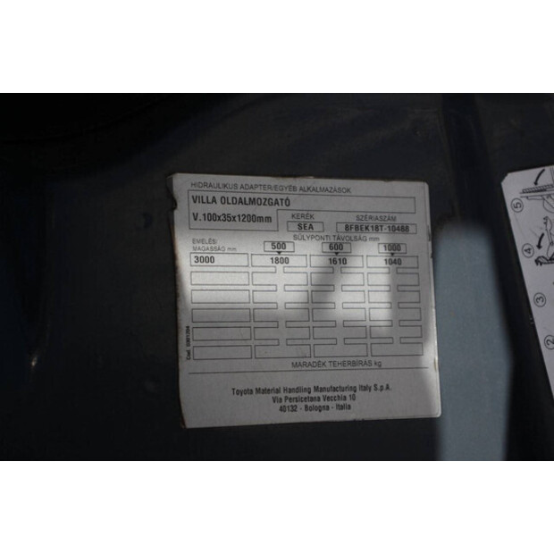 2016 Toyota 8FBEK18T-44096606