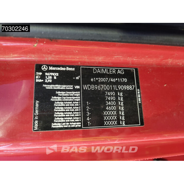 2014 Mercedes-Benz ATEGO 816-44096775