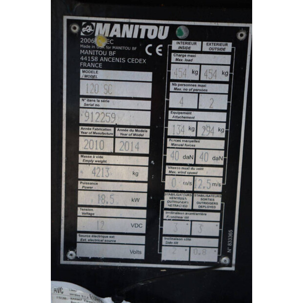 2010 Manitou 120SC-44098148