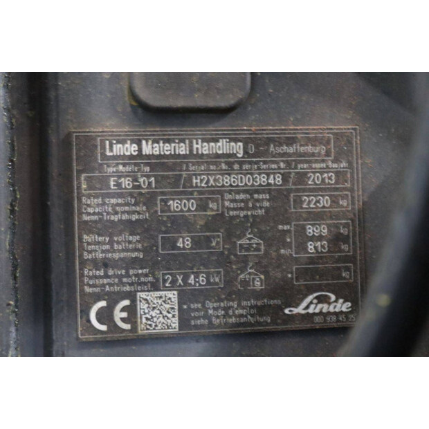 2013 Linde E16-01-44099476