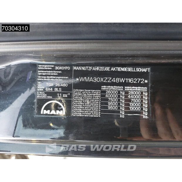 2008 MAN TGX 26.480-44116163