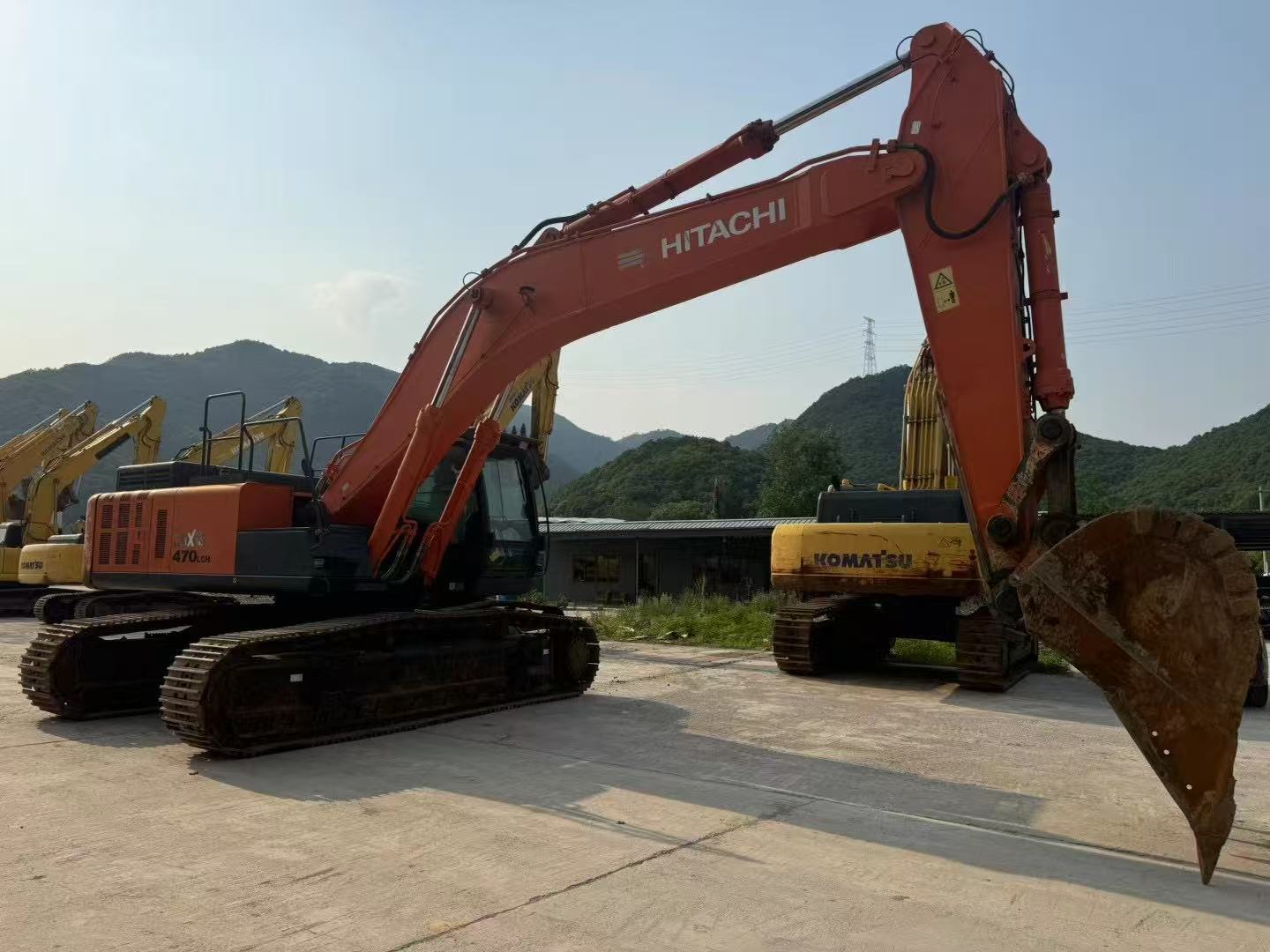 2021 Hitachi ZX470-5G Used Tracked Excavator for sale | P&E